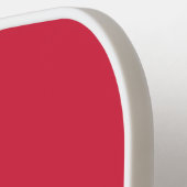 クラブネームユニーク年のパドルイニシャルピンク ピックルボールラケット (左詳細)