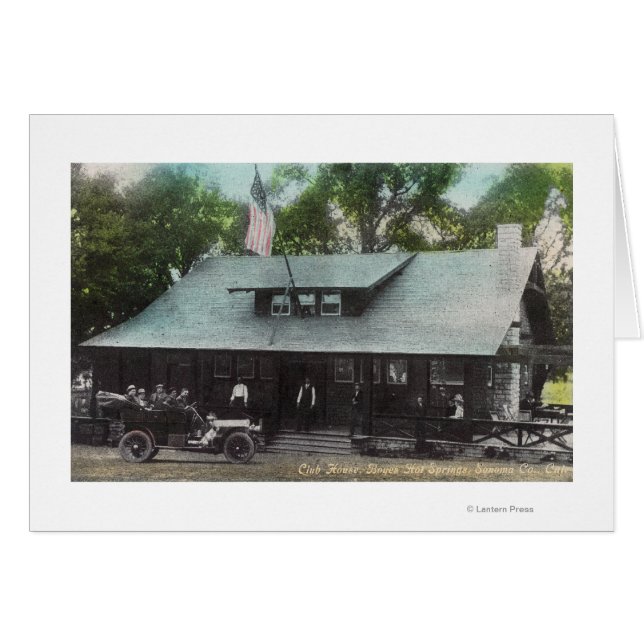 クラブハウスの外観 (正面横)