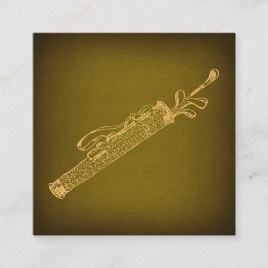 クラブバッグヴィンテージアート エンクロージャーカード (正面)