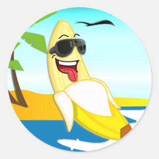 クラブバナナ – 公式グッズ ラウンドシール