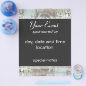 クラブパーティーフライヤー チラシ (シングル)