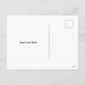 クラブパーティー用ゴルフパルティーポストカードテンプレート シーズンポストカード (裏面)