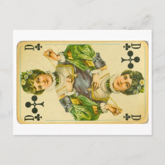 クラブビクトリアンの女王 ポストカード (正面)