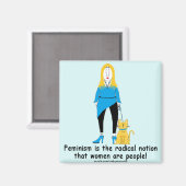 クラブビーフェミニズム磁石 マグネット (正面/裏面)