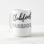 クラブフット認識度マグ コーヒーマグカップ (正面左)