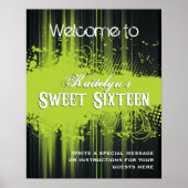 クラブフライヤールックスウィート16ウェルカムポスター ポスター (正面)