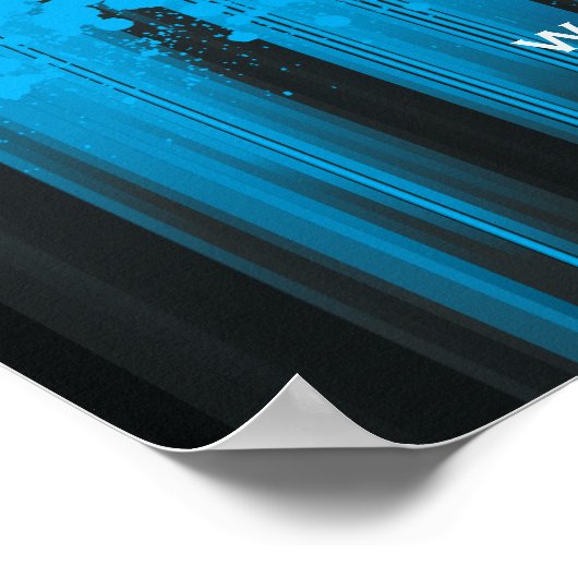 クラブフライヤールックスウィート16ウェルカムポスター ポスター (角)