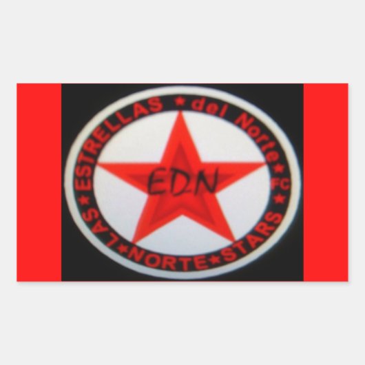 クラブフラグ 長方形シール (正面)