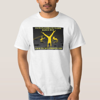 クラブフラッシュバックのラジオのTシャツ Tシャツ