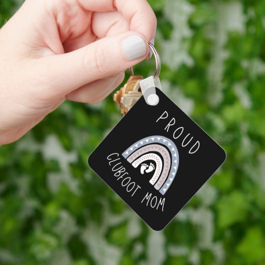 クラブフ誇りを持ったィット母 キーホルダー (手)