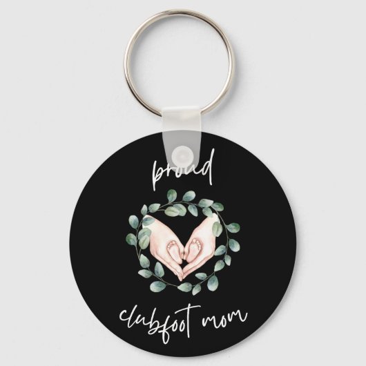 クラブフ誇りを持ったィット母 キーホルダー (正面)