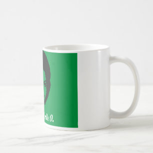 クラブミシェールO. Ceramicのコーヒー・マグ、ケリーの緑 コーヒーマグカップ