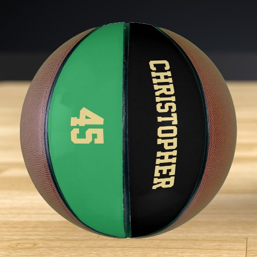 クラブモノグラムのチームプレーヤー名番号カスタム バスケットボール