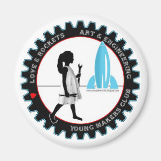 クラブロゴ磁石の作成 マグネット