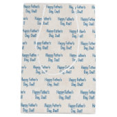 クラブ付き父の日のゴルフバッグ ミディアムペーパーバッグ (裏面)