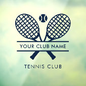 クラブ名テニスチームを任意の色で追加 ウィンドウサイン (シート3)