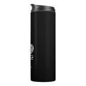 クラブ名テニスチームを任意の色で追加 タンブラー (回転右)