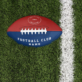 クラブ名ロゴ赤青 アメリカンフットボール