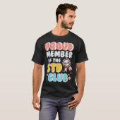 クラブ誇りを持った・ユーモア・ジョークの不適切なメンバー Tシャツ (正面フル)