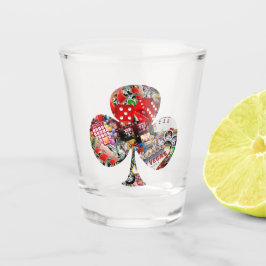 クラブ遊のカードシェイプ*ギャンブラー喜び ショットグラス