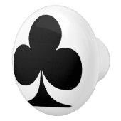 クラブ遊のカード形状 セラミックノブ (右)