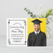 クラブ遊ズカードベガス卒業パーティー写真 招待状 (スタンド正面)