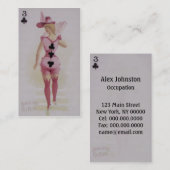 クラブ~の名刺の3 名刺 (正面/裏面)