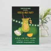 クラブ/カクテル企業のナイトパーティの招待状 招待状 (スタンド正面)