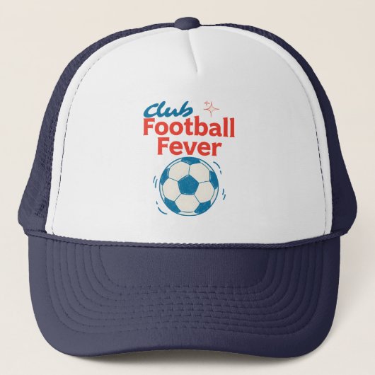 クラブ サッカー 熱狂的 サッカー好き  キャップ (正面)