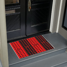 クラブ、スペード、ハート、ダイヤモンド – カッコいい ドアマット