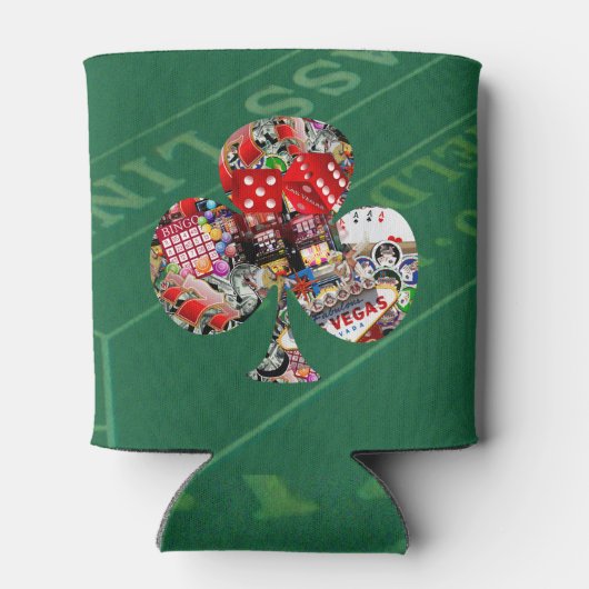 クラブ – ラスベガス遊のカードシェイプ 缶クーラー (裏面)