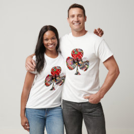 クラブ – ラスベガス遊のカードシェイプ Tシャツ