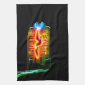 クラブ・レイヴン キッチンタオル (縦)