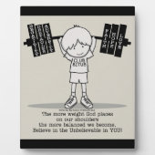 クラブBITB – よりバランスの取れた フォトプラーク (正面)