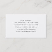 クラブDJの名刺 名刺 (裏面)