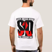 クラブDSMサンディエゴ章のワイシャツ Tシャツ (裏面)