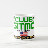 クラブGitmo米国東部標準時刻。 2002一年中のWaterboarding! コーヒーマグカップ (中央)