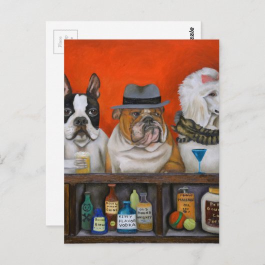 クラブK9 ポストカード (正面/裏面)