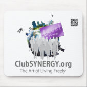 クラブSYNERGY – マウスパッド (正面)