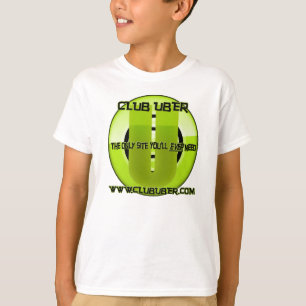 クラブUberの明白なTシャツ(子供) Tシャツ