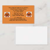 クラブVIP 4 AM先生の紹介の名刺 紹介カード (正面/裏面)