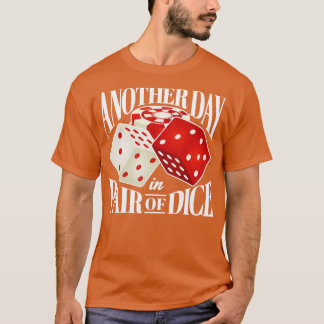 クラプスカジノサイコロズフォーギャンブラー Tシャツ