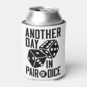 クラプスカジノペアの別の日のサイコロ 缶クーラー (缶正面)