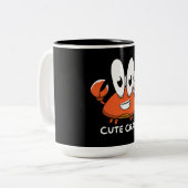 クラプタスティックかわいこちゃん。 ツートーンマグカップ (正面左)