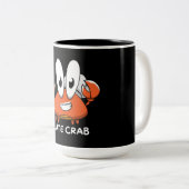 クラプタスティックかわいこちゃん。 ツートーンマグカップ (正面右)