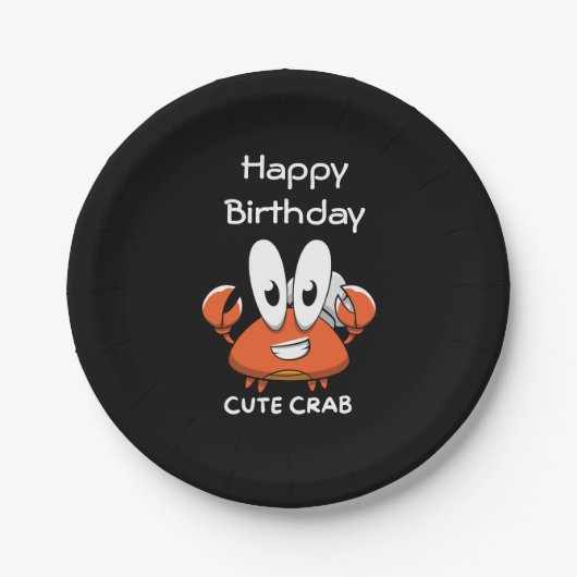 クラプタスティックかわいこちゃん。 ペーパープレート (正面)