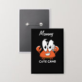 クラプタスティックかわいこちゃん。 缶バッジ (正面/裏面)