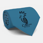 クラベートモチーフの部族 ネクタイ (ロール)