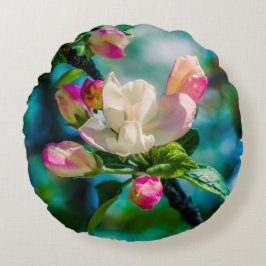 クラボンの花と芽 ラウンドクッション