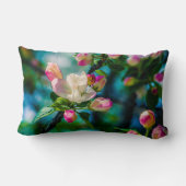 クラボンの花と芽 ランバークッション (裏面)